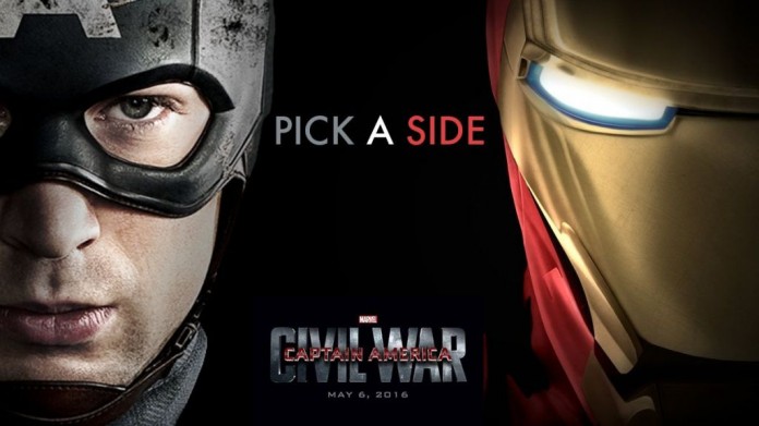 Captain America Civil War film nou