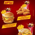 KFC_Meniuri la alegere